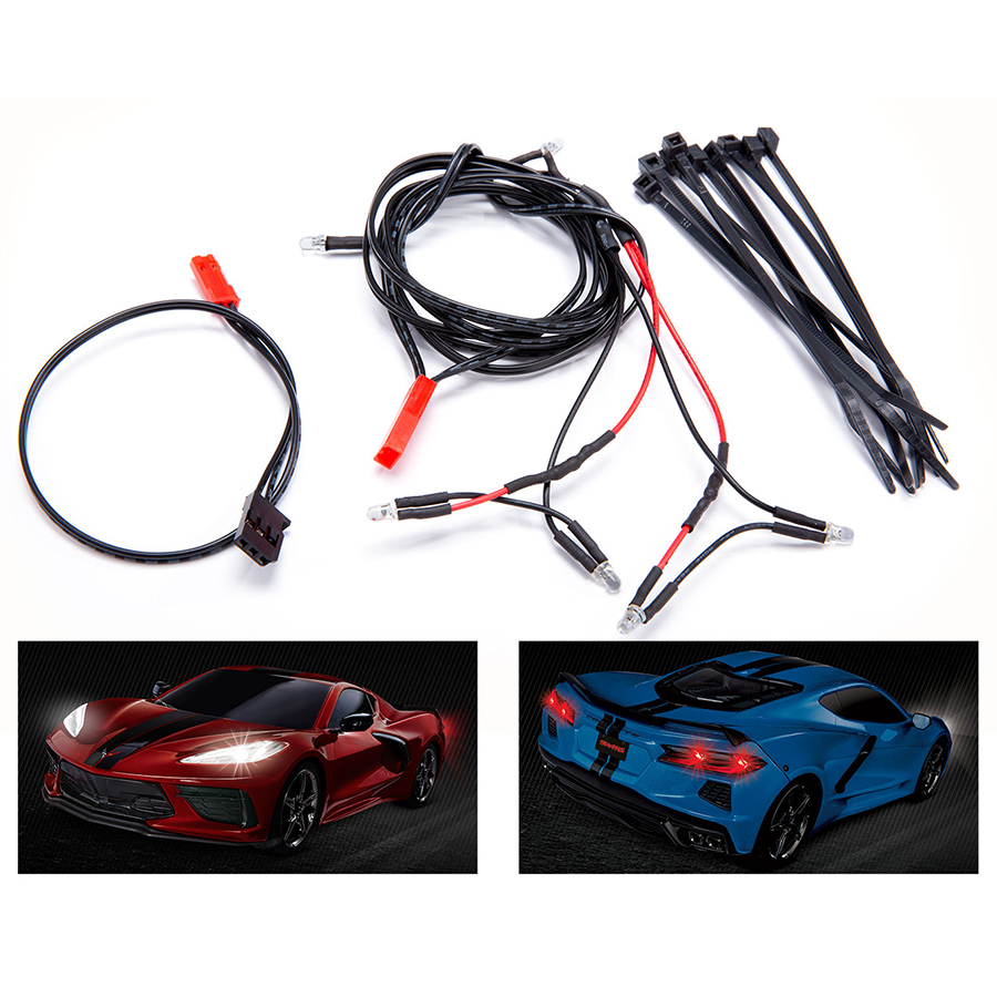 LED Light Harness for 4-Tec 3.0 Corvette Stingray: 9380