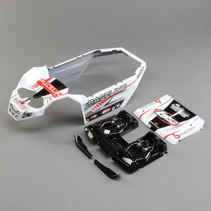 Losi Body Set, Raceline Wheels: Super Rock Rey (LOS250037)