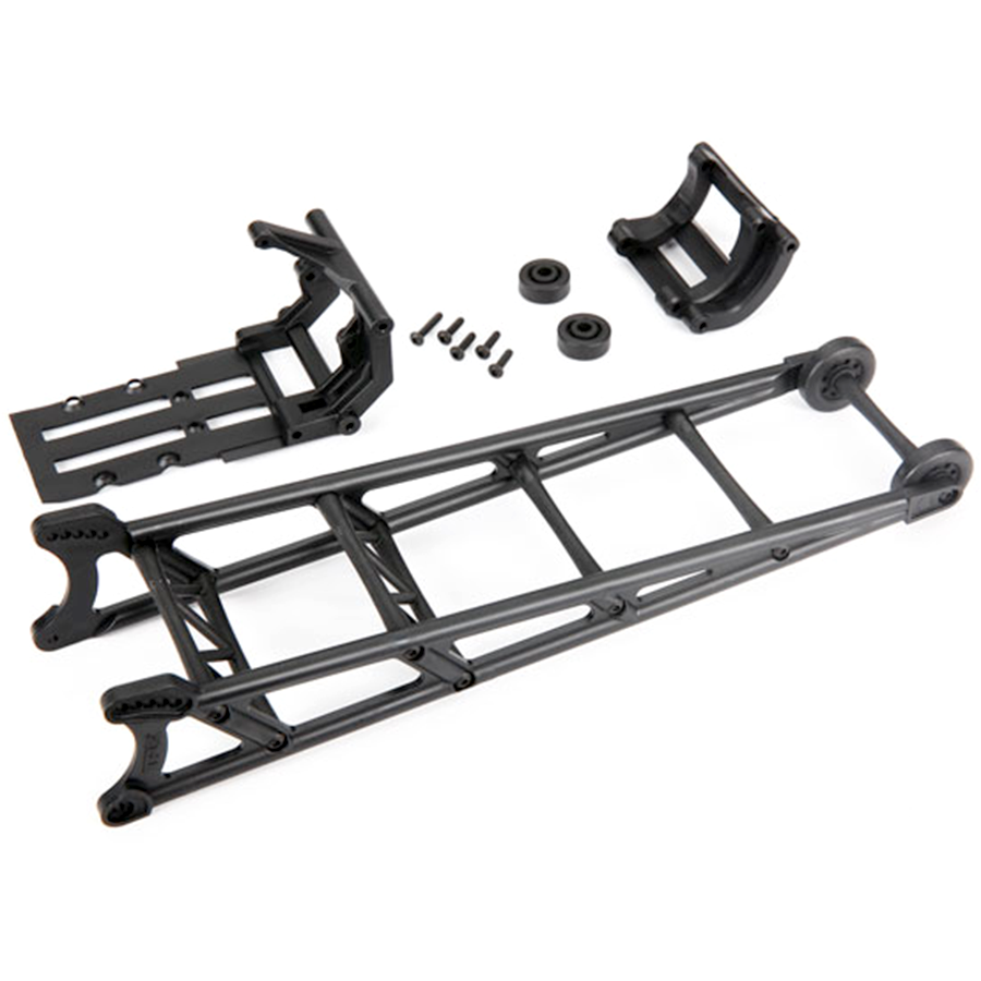 Traxxas Wheelie Bar, Assembled with Mounts – Black for Drag Slash, Slash 2WD, Rustler 2WD, Stampede 2WD, Bandit & BigFoot (9460)