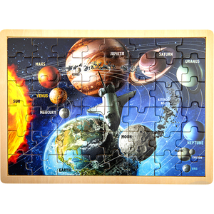 15.75" x 11.75" 48PC Space Puzzle