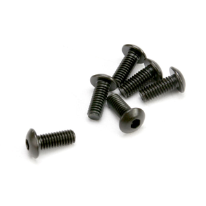 Traxxas Screws, 4x10mm Button Head Machine (Hex Drive) (6) (3936)
