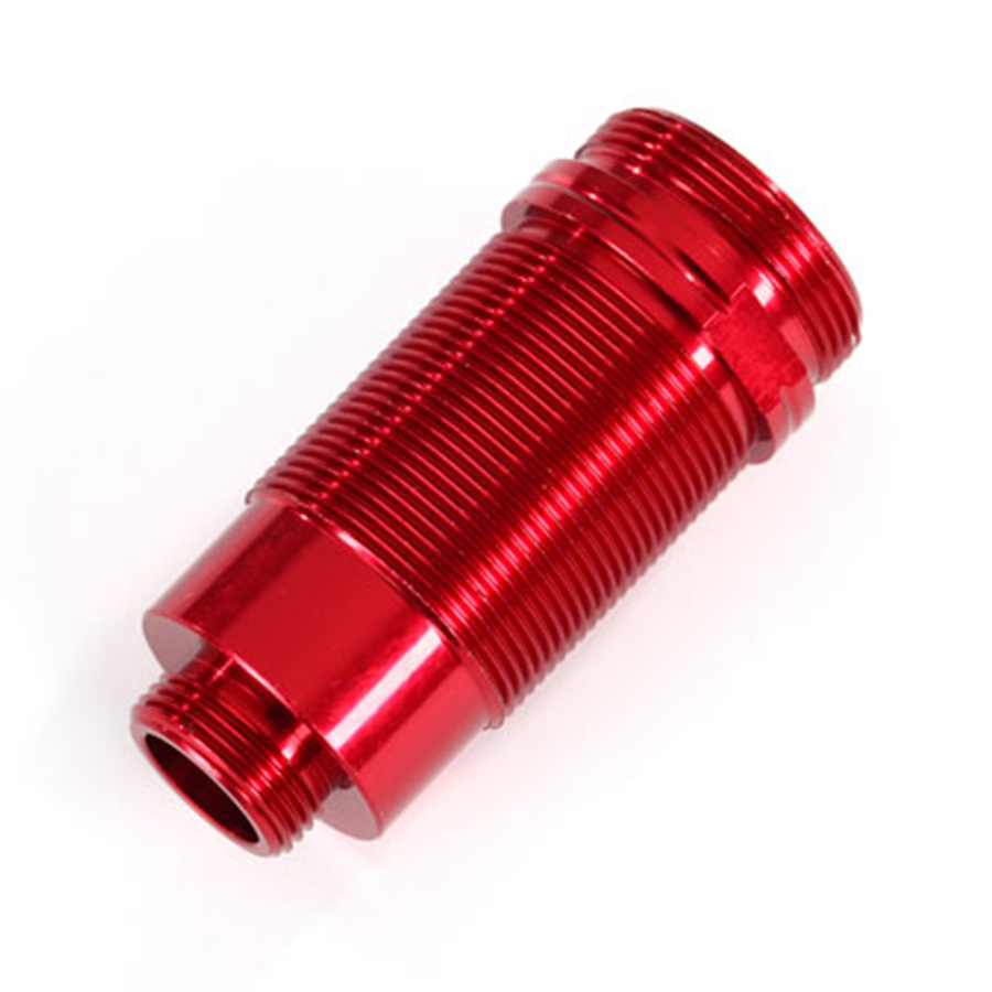 Body, GTR Long Shock, Aluminum (Red Anodized) (PTFE Coated Bodies) (1)