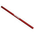 Traxxas Center Driveshaft, 6061-T6 Aluminum – Red Anodized, 189mm for Rustler 4x4 & Stampede 4x4 (6765R)