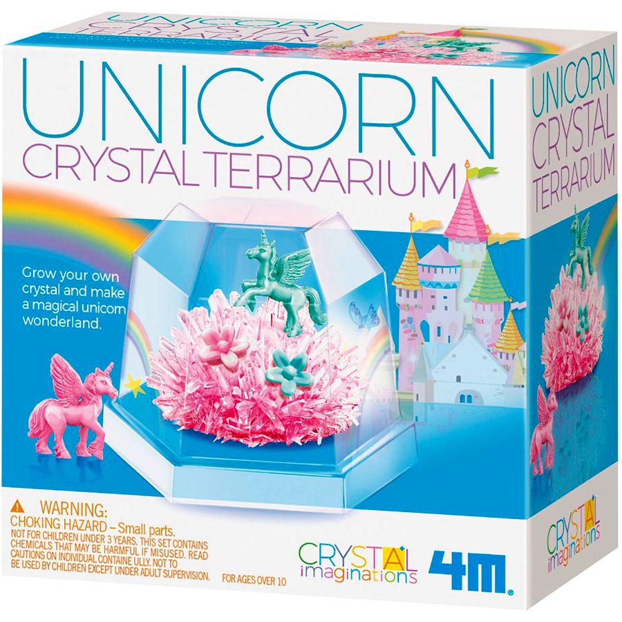 Unicorn Crystal Terrarium
