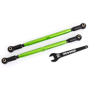 Traxxas Toe Links, Front, Green Aluminum, X-Maxx (2) (7897G)