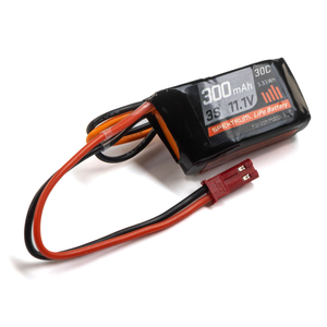 Spektrum 3 Cell 300mAh 11.1V 30C LiPo: JST (SPMX3003SJ30)