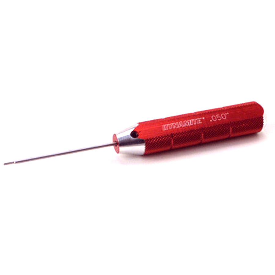 Machined Hex Driver, Red: .050
