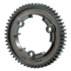 Spur Gear, 54 Tooth, Steel (1.0 metric pitch): 6449R