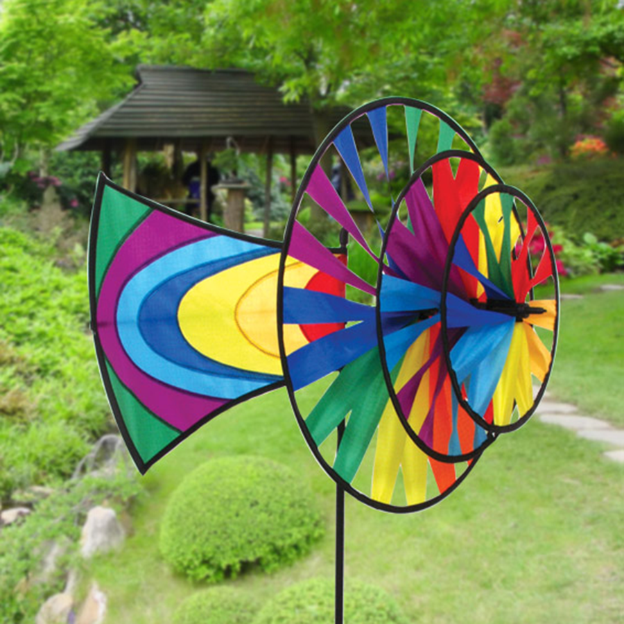 Rainbow Directional Pinwheel