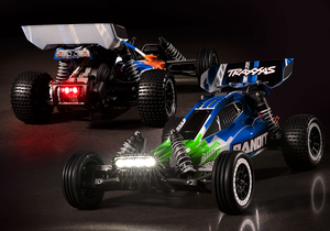 1/10 Bandit, 2WD, RTR w/LED Lights (Includes Battery& Charger): Red/Black