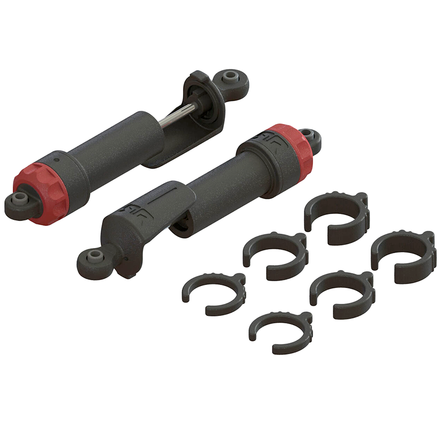 ARRMA Front Shock Set (Pair) for Granite, Senton, Big Rock & Typhon (ARA330550)