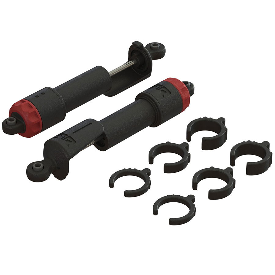 ARRMA Rear Shock Set (Pair) for Granite, Senton, Big Rock & Typhon (ARA330551)