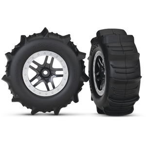 Tires & Wheels SCT SS STN CHRM/PDL TSM: 4WD F/R, 2WD Rear