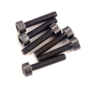 Traxxas Screws, 3x15mm Cap-Head Machine (Hex Drive) (6) (2586)