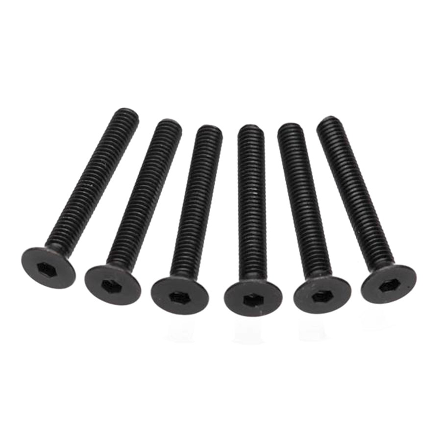 Traxxas Countersunk Machine Screws, 4x30mm Hex Drive (6) for Unlimited Desert Racer & XO-1 (2533)