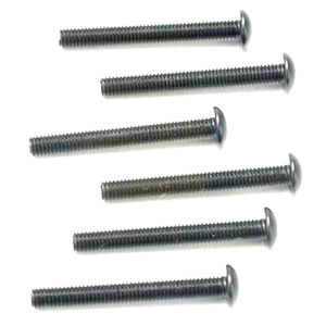 Traxxas Screws, 3x25mm Button-head Machine (Hex Drive) (6) (2581)