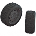 ARRMA dBoots Katar 35/085 2.4 Tire Set, Glued (2) F/R for Infraction / Limitless / Felony & Vendetta / Fury (ARA550083)