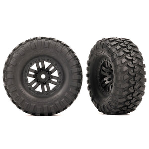Canyon Trail Tires and Wheels, Assembled, Black (2)