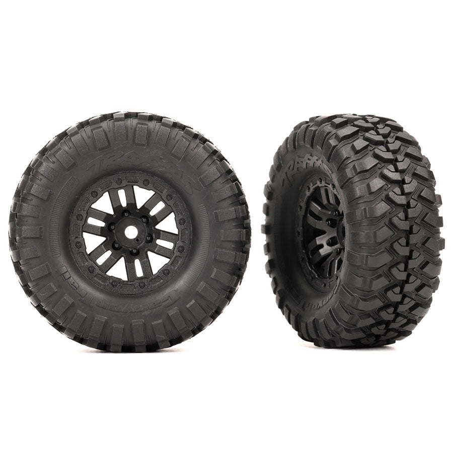 Canyon Trail Tires and Wheels, Assembled, Black (2)