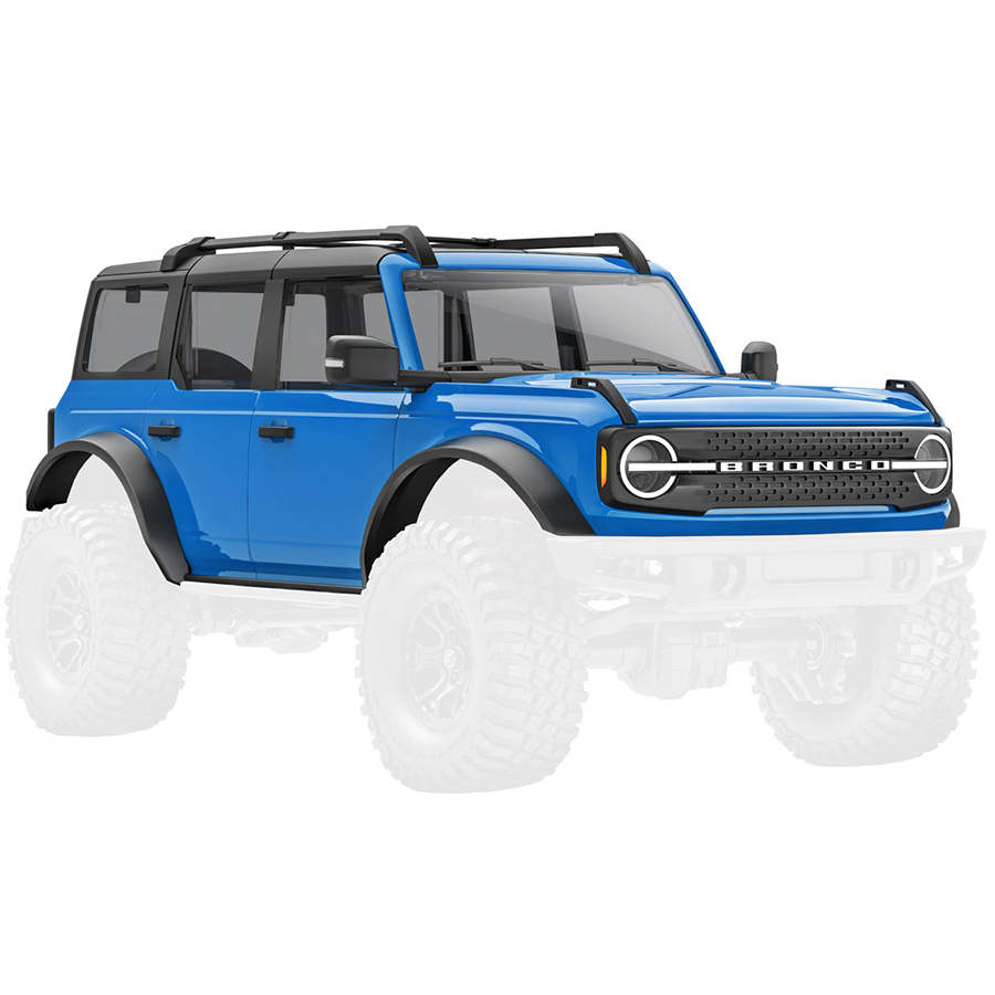 Body, 1/18 Ford Bronco, Complete, Blue: 9711-Blue