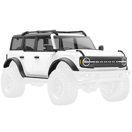 Body, 1/18 Ford Bronco, Complete, White: 9711-Wht