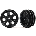 Traxxas TRX-4M 1.0" Black Wheels (2) (9770)