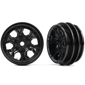 Traxxas TRX-4M 1.0" Black Wheels (2) (9770)