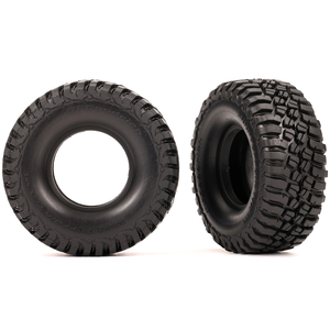 Traxxas Tires, BFGoodrich Mud-Terrain T/A KM3 2.2x1.0" (2) (9771)
