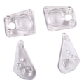 LED Lenses, Headlight (2), Tail Light (2) (fits #9712 body): 9719