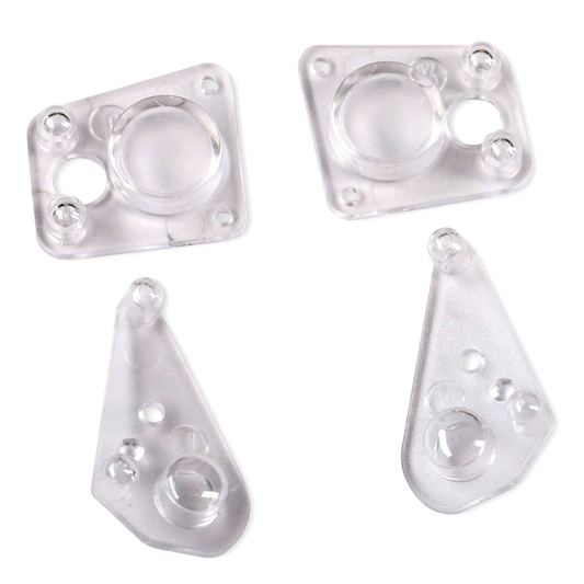 LED Lenses, Headlight (2), Tail Light (2) (fits #9712 body): 9719