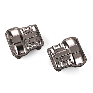 Traxxas Axle Cover, Front or Rear (Black Chrome) (2) (9738-BlkCr)