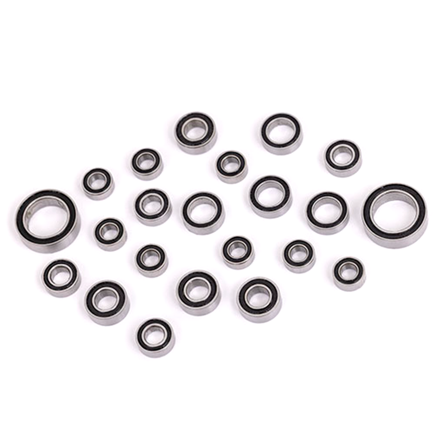 Ball Bearing Set, Complete, Black Rubber Sealed: 9745X