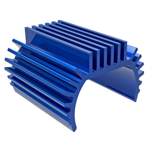 Traxxas Heat Sink, Blue, For Titan 87T Motor (9793-Blue)