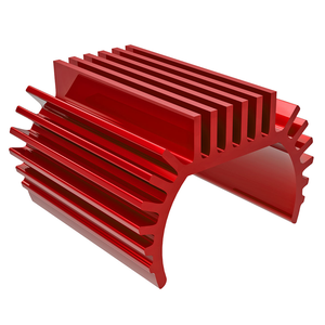 Traxxas Heat Sink, Red, For Titan 87T Motor (9793-Red)