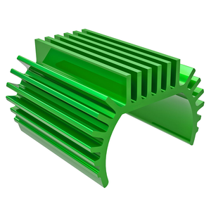 Traxxas Heat Sink, Green, For Titan 87T Motor (9793-Grn)