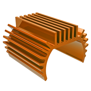 Traxxas Heat Sink, Orange, For Titan 87T Motor (9793-Orng)