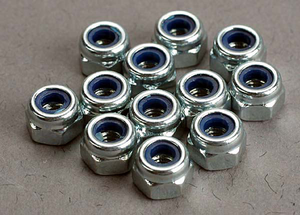 Traxxas Nuts Nylon Locking 3mm (12) (2745)