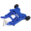 Traxxas Wheelie Bar, Assembled – Blue for 1/10 2WD Models (Slash, Rustler, Stampede, Bandit, BigFoot) (3678X)