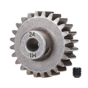 Traxxas 24T Pinion Gear, 1.0 MP, 5mm Shaft for X-Maxx & XRT (6496X)