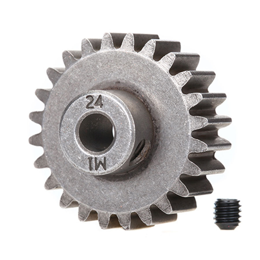 Traxxas 24T Pinion Gear, 1.0 MP, 5mm Shaft for X-Maxx & XRT (6496X)