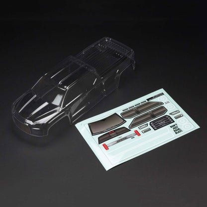 Big Rock Crew Cab 4X4 Clear Body (Inc. Decals): ARA402284