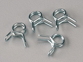 Fuel Line Clips for Medium 3/32" ID Tubing (4) : DUB677