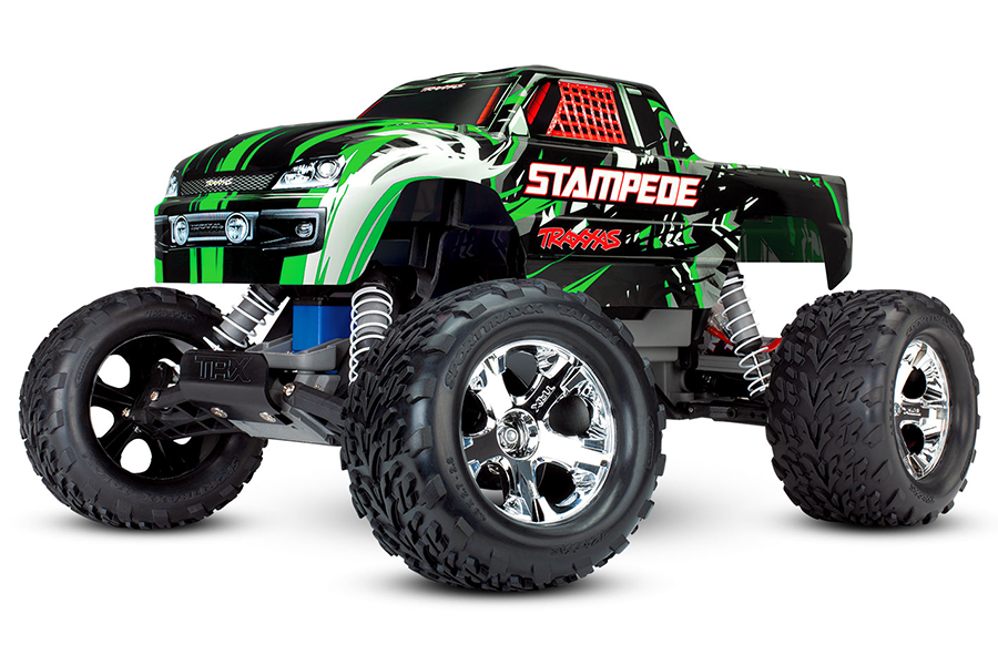 1/10 Stampede, 2WD, (Requires battery & charger): Green