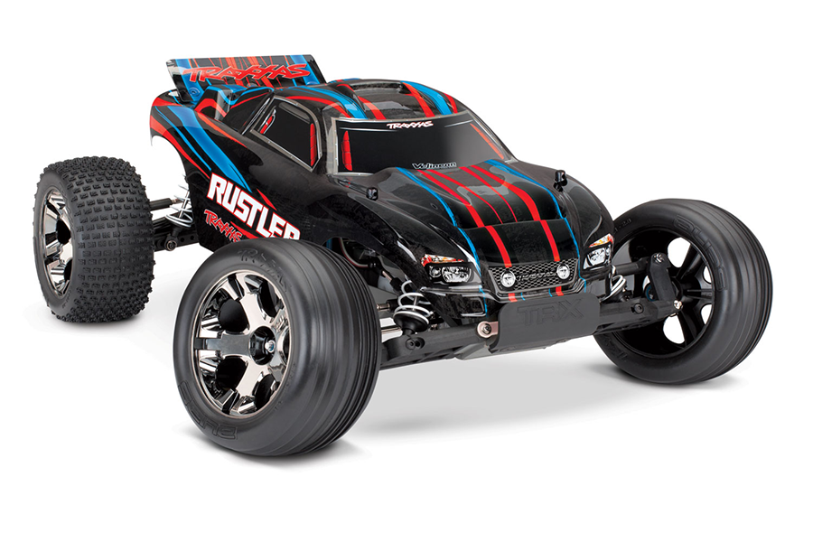 1/10 2WD Rustler VXL RTR w/TSM  w/o Battery/Charger, Red