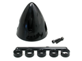 Du-Bro Spinner, 4 Pin, 1-1/2", Black (DUB261)
