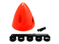 Du-Bro Spinner, 4 Pin, 1-1/2", Red (DUB262)