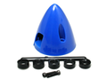 Du-Bro Spinner, 4 Pin, 1 1/2", Blue (DUB264)