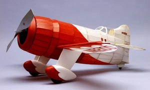 24" Wingspan Gee Bee R1 Racer Rubber Pwd Aircraft Laser Cut Kit