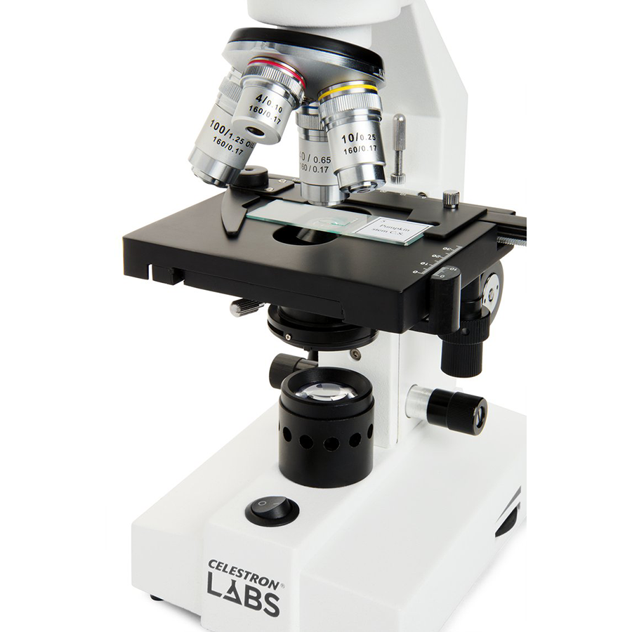 Celestron CB1000CF Compound Binocular Microscope, 40-1000X (44135)