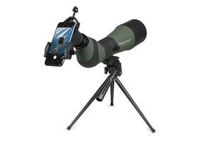 LandScout 20-60x80 Spotting Scope with Smartphone Adapter